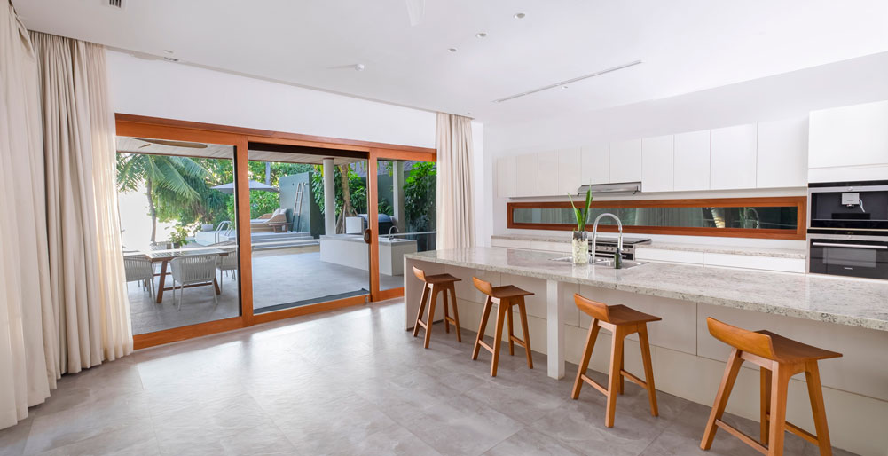 Amilla Beach Residences - 4 Bedroom - Kitchen area